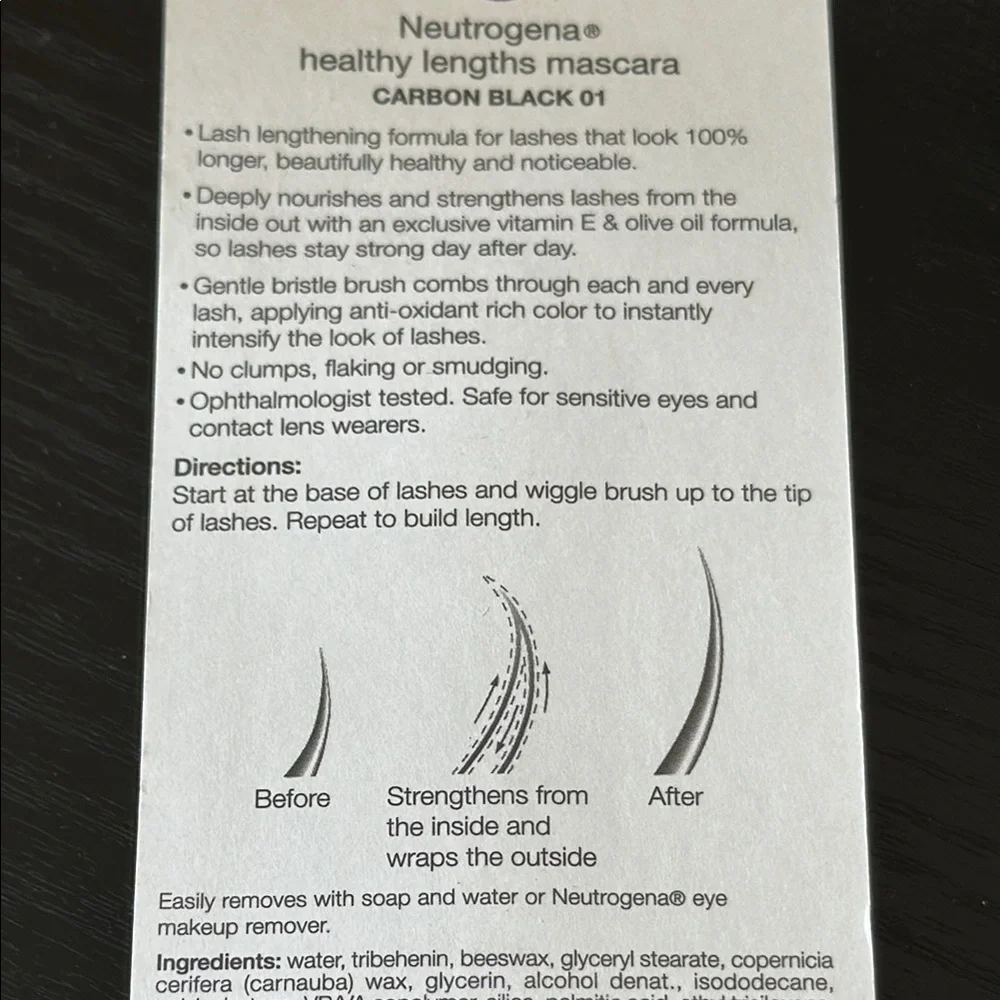 Neutrogena Healthy Lengths Mascara - Carbon Black